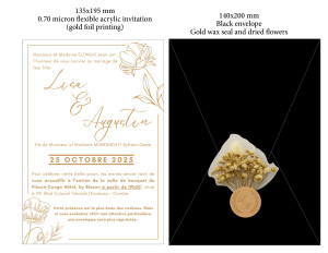 Lisa Austin invitation card